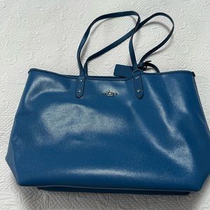 Coach leather tote